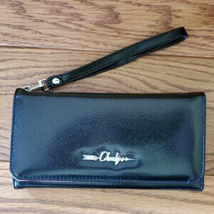 2 for $15 | Black & Pink Cheekys Wallet with a wristlet strap
